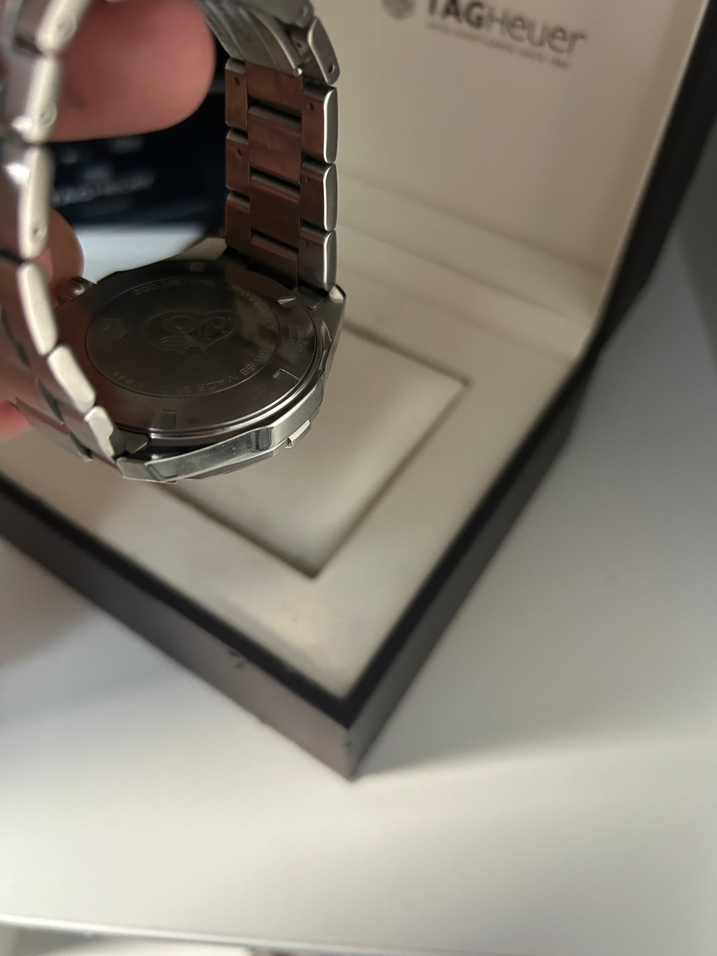 Tag Heuer Aquaracer Rare red bezel - WAY101B