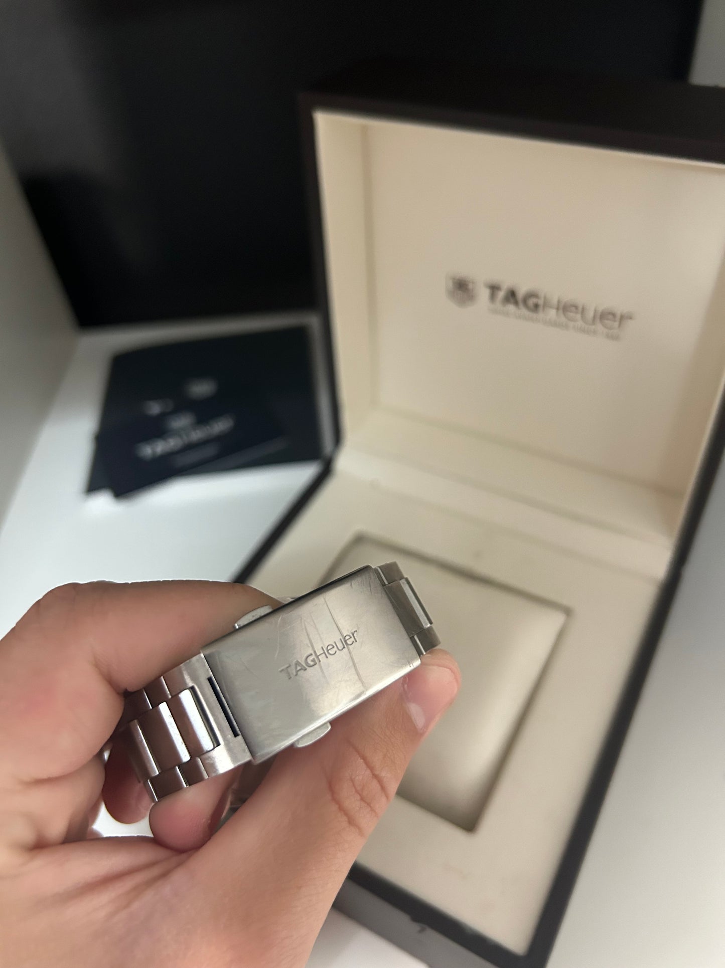 Tag Heuer Aquaracer Rare red bezel - WAY101B