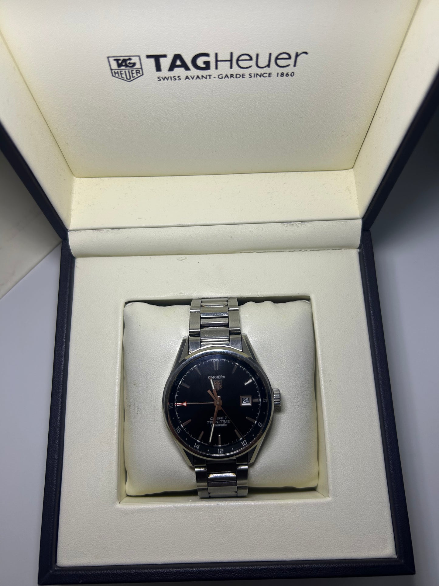 Tag Heuer Carrera Twin-Time Calibre 7 - WAR2010